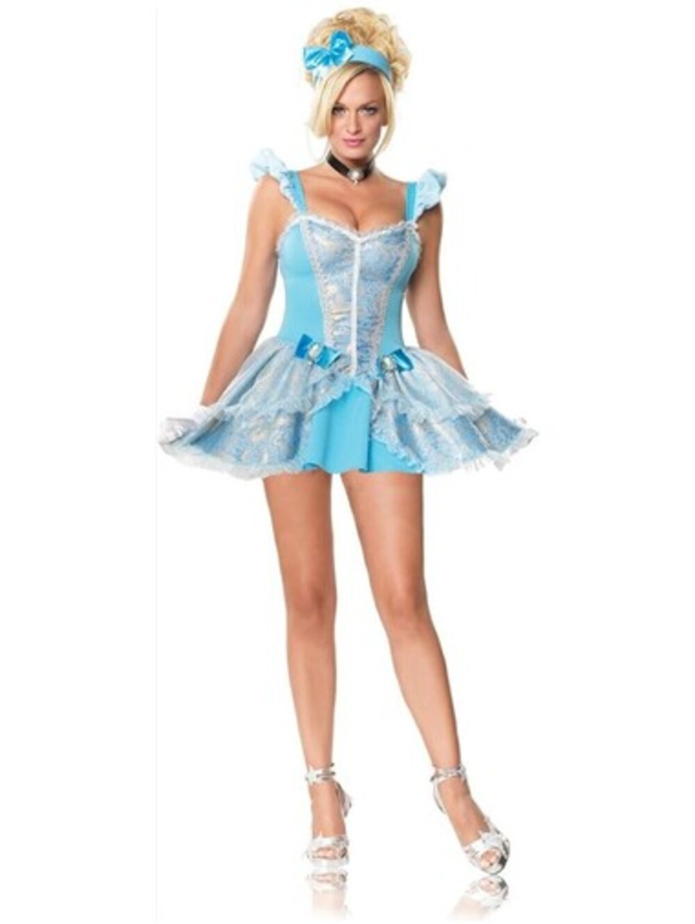 Y2K Leg Avenue Fairytale Princess Cinderella Costume Dress Size Large - L020